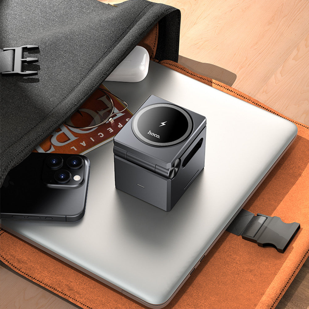 Magnetic Wireless Charger 3 in 1 – Hoco CQ8