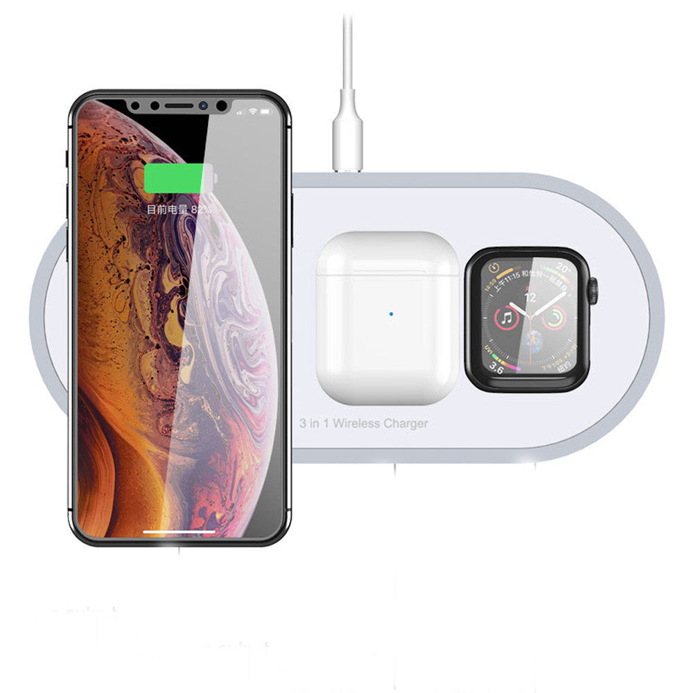 Wireless Charger 3 in 1 W40 - White