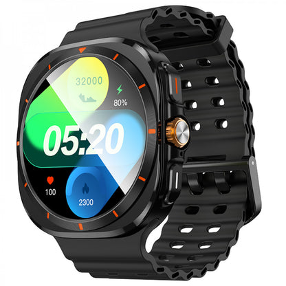 Smart Sports Watch (Call Version) — Hoco Y29 — Black