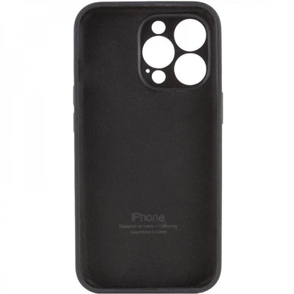 Original Silicone Case with protective camera iPhone 14 Pro Max — Charcoal Gray (15)