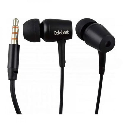 Headphones with microphone 3.5mm Celebrat G1 – Black