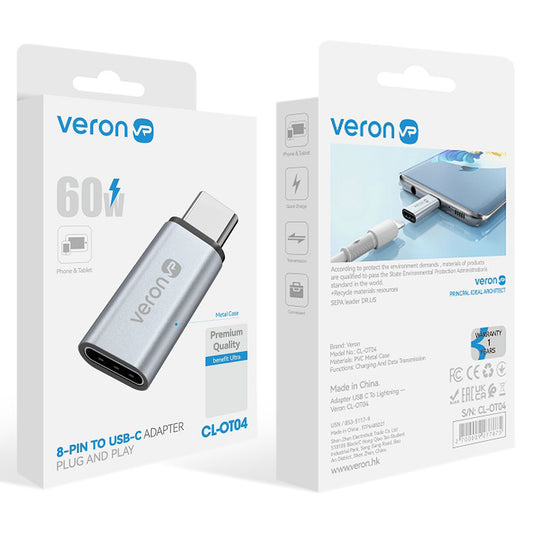 Adapter USB C To Lightning – Veron CL-OT04