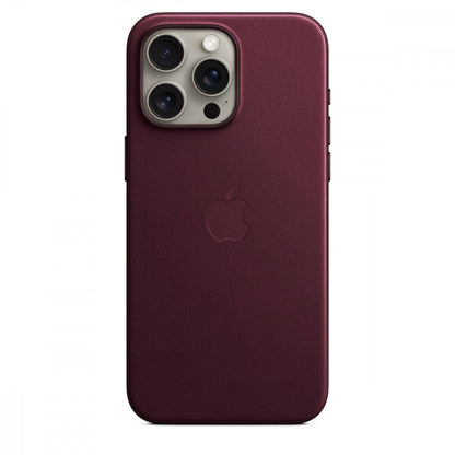 Leather Case With Magsafe iPhone 15 Pro — Mulberry