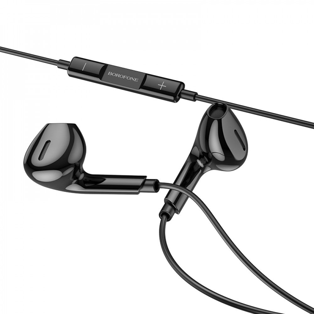 Type C headphones with microphone Borofone BM71 Light Song – White