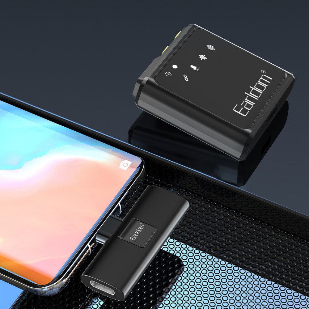 Беспроводной микрофон для телефона USB C — Earldom ET-MC10C