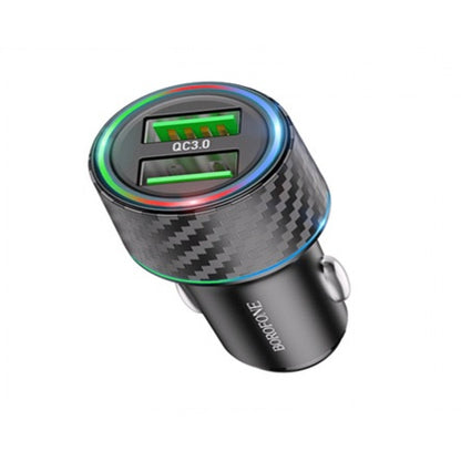 Car Charger 36W 2 QC3.0 Borofone BZ21A – Black
