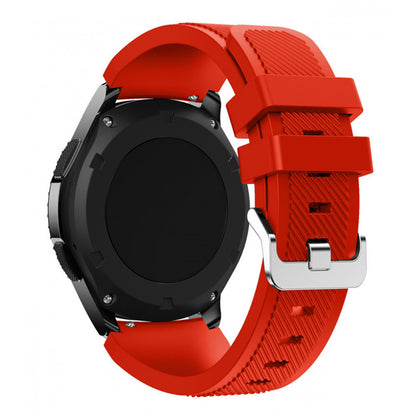 Ремінець Silicone Band Універсальний 22 mm — Red