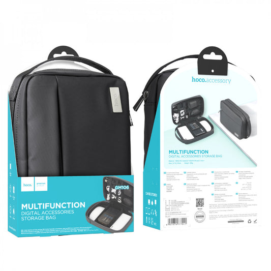 Gadget organizer bag Hoco GM106 Multifunctional digital storage bag Gray