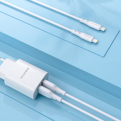 Lightning Cable 2.4A (1m) Borofone BX48 — White