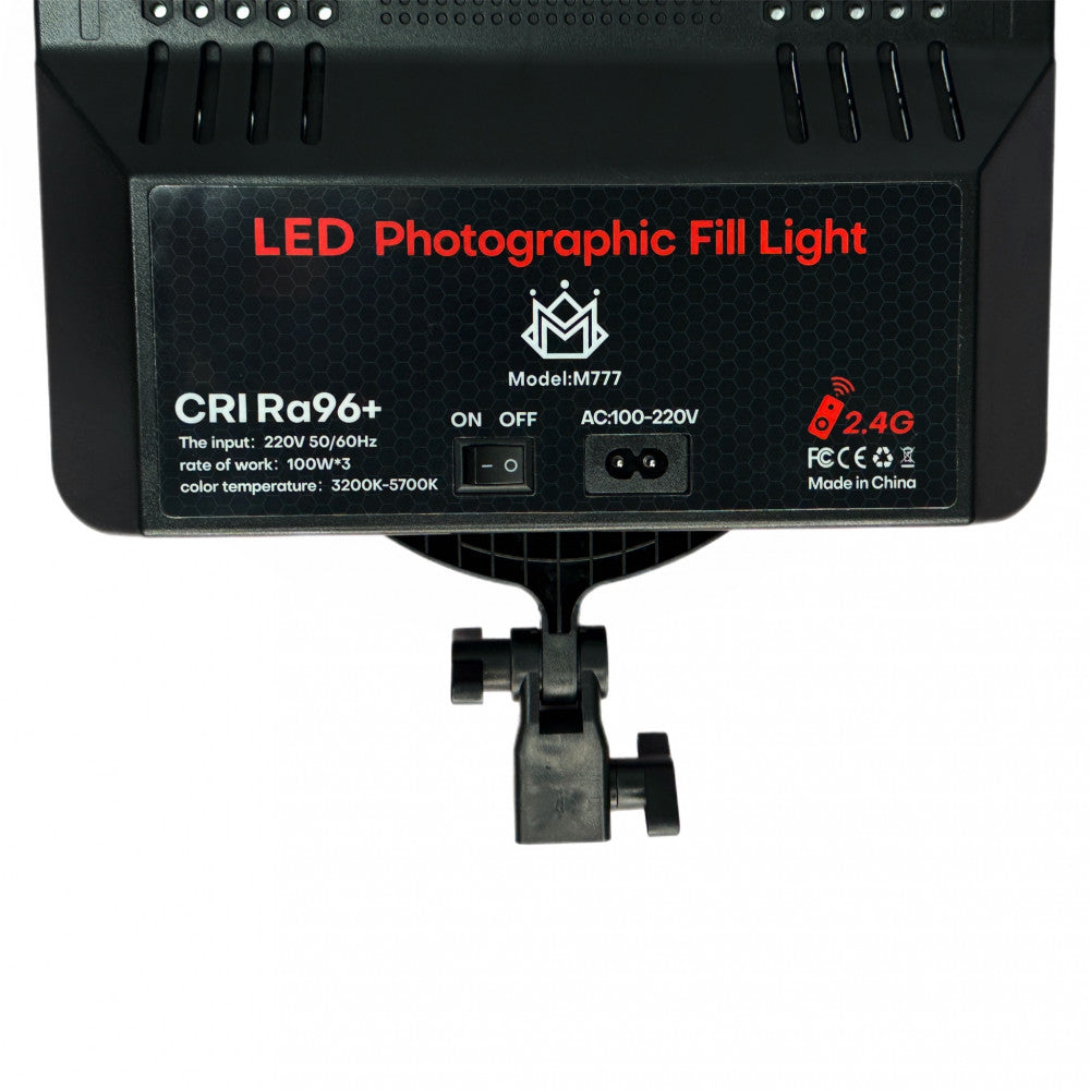 Video light lamp LED M777 28x40 cm 160 Lights 3000K-6500K Fill Light