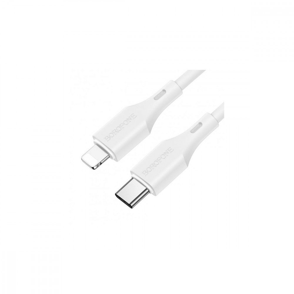 Cable USB C to Lightning 12W PD (1m) Borofone BX51 – White
