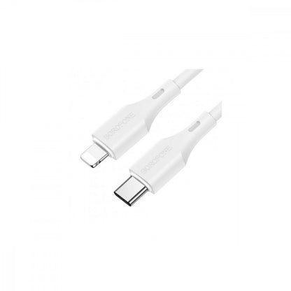 Cable USB C to Lightning 12W PD (1m) Borofone BX51 – White