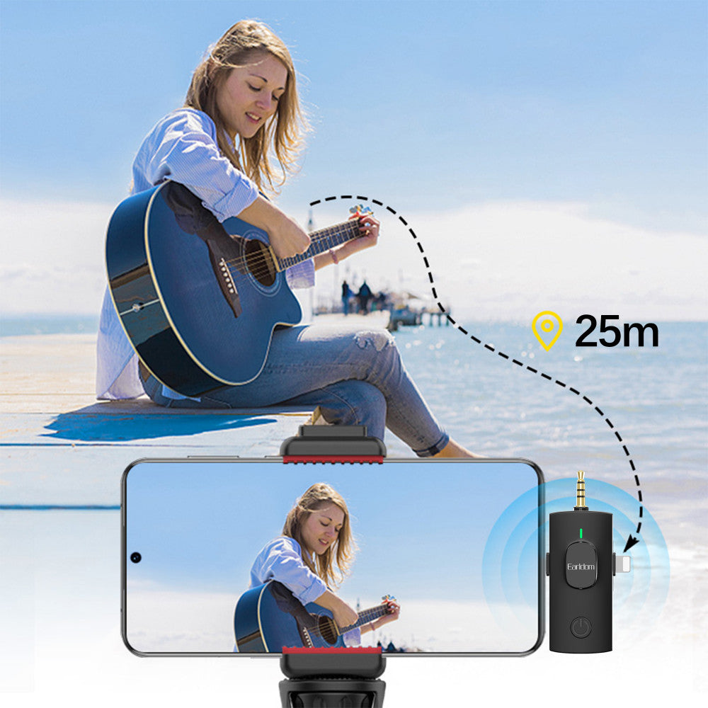 Беспроводной микрофон для телефона Earldom ET-MC13