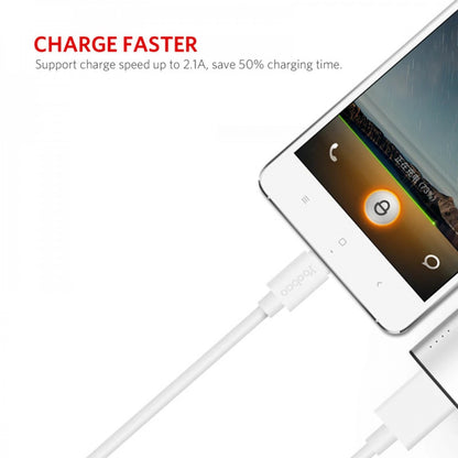 Cable Micro 2A (2m) Yoobao YB402 White