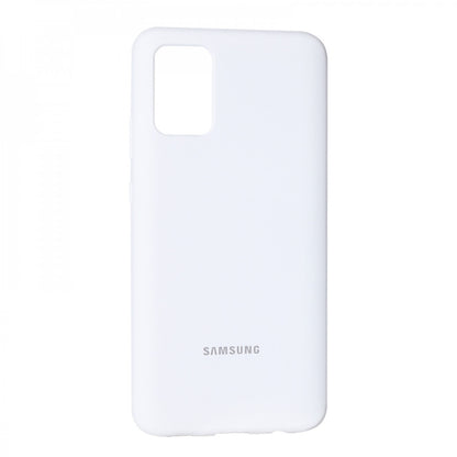 Original Silicone Cover Case Samsung A02S — White