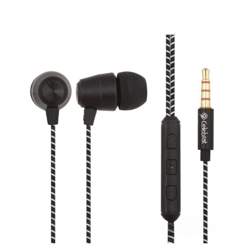 Headphones with microphone 3.5mm – Celebrat G11 – Gold