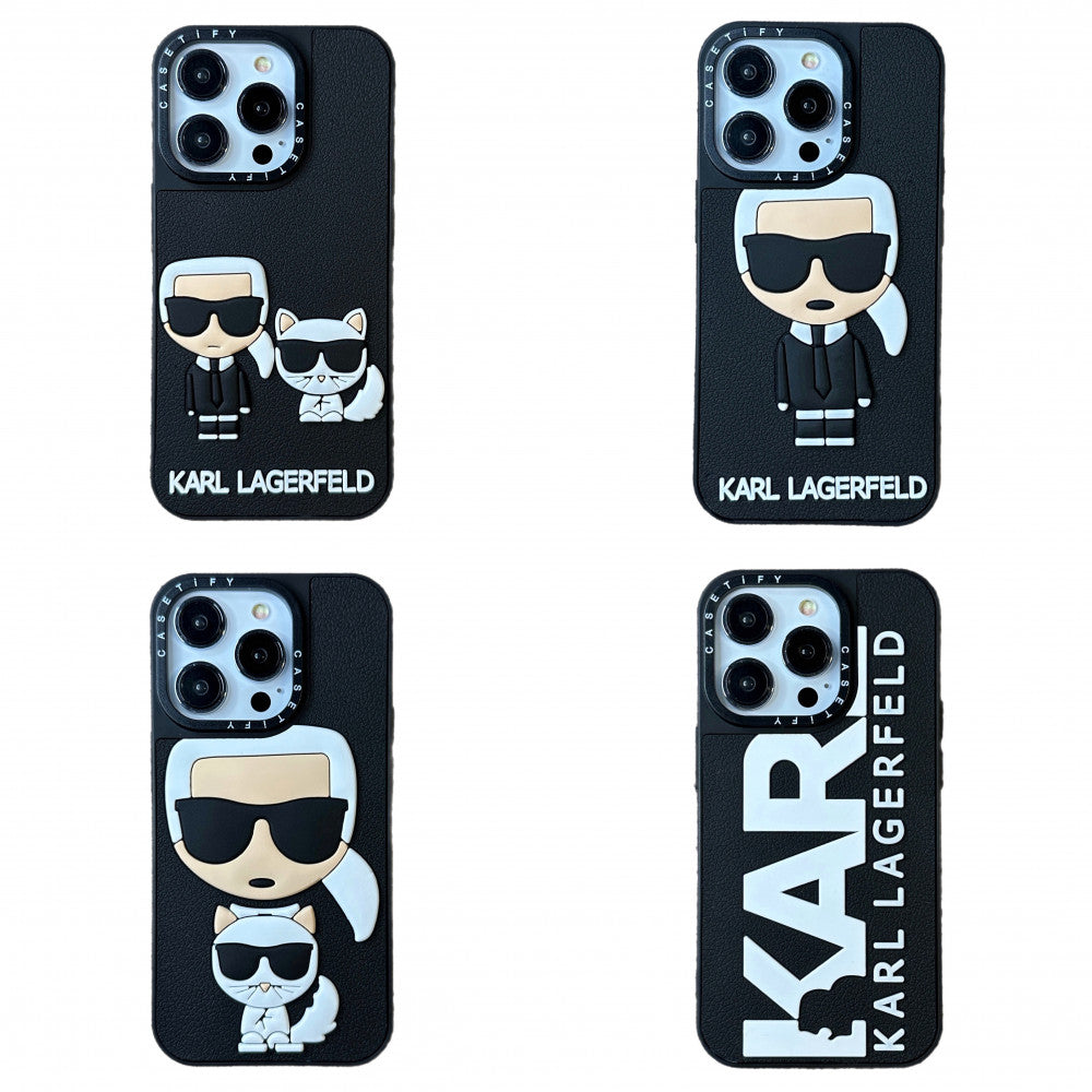 Cover Cases Casetify Karl Lagerfeld TPU Case iPhone 12 Pro Max - 202