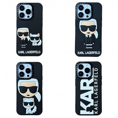 Cover Cases Casetify Karl Lagerfeld TPU Case iPhone 12 Pro Max - 202