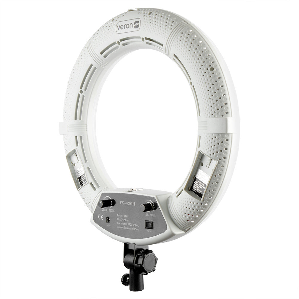 Ring lamp LED Veron FS-480 II LSD White with mirror 45cm 48W 2700-7500K