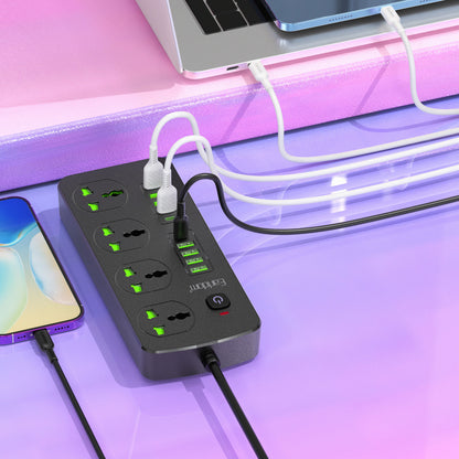 Фільтр живлення 8U | 4P | 2C — Earldom ES-SC11