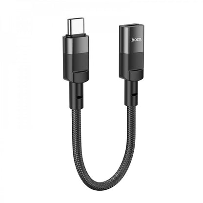 Adapter USB C To Lightning Hoco U107 – Black