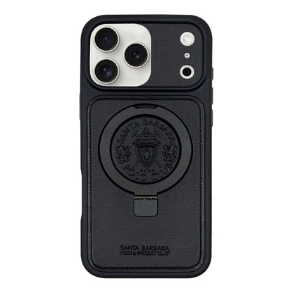 Накладка Чехлы Polo Primo Leather Case iPhone 17 Pro Max — Black