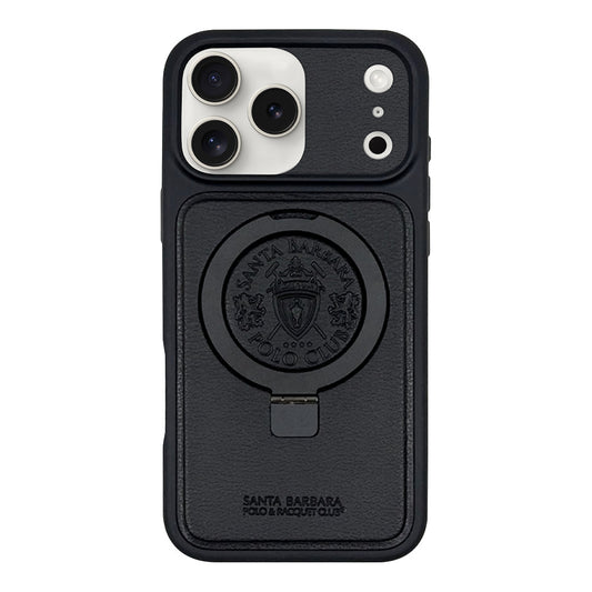 Накладка Чехлы Polo Primo Leather Case iPhone 17 Pro Max — Black