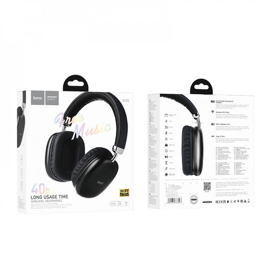 Bluetooth Headphones Hoco W35 – Black