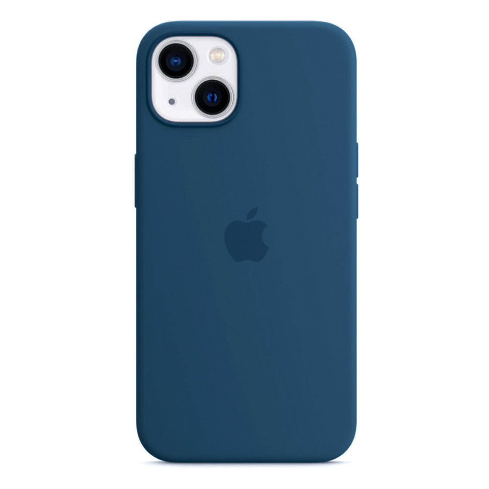 Original Silicone Case Full Size iPhone 16 Plus — Midnight blue (8)