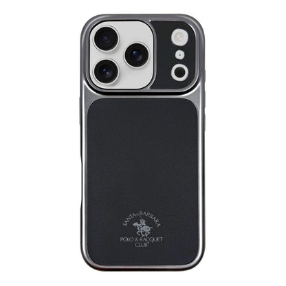 Накладка Чехлы Polo Lucas Leather Case iPhone 17 Pro Max — Silver