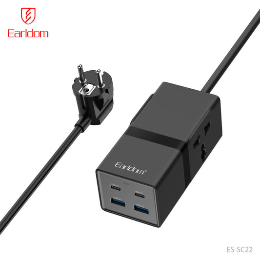 Фільтр живлення 2U | 1P | 2C — Earldom ES-SC22