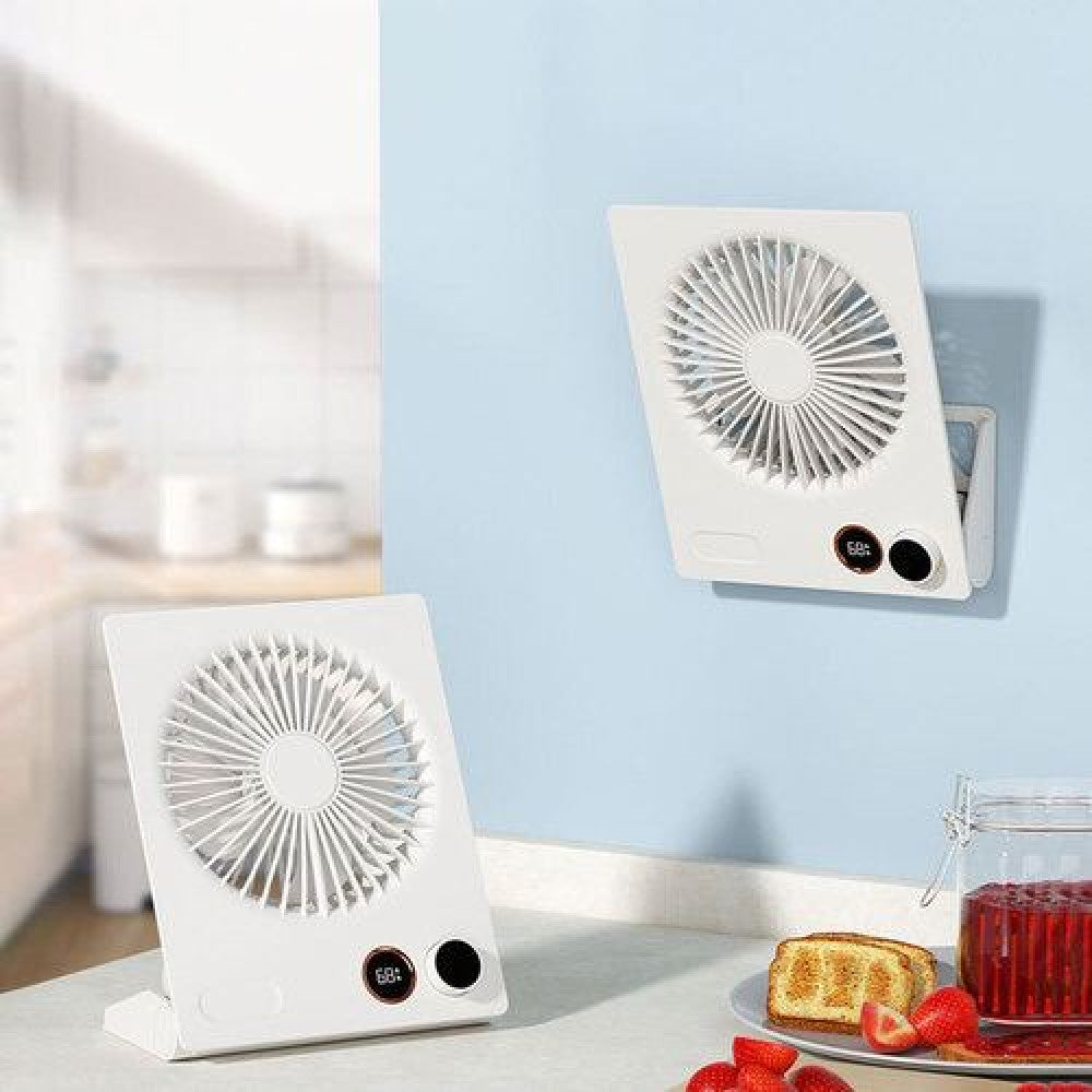 Портативный мини вентилятор WT-N15 White - 4000 mAh