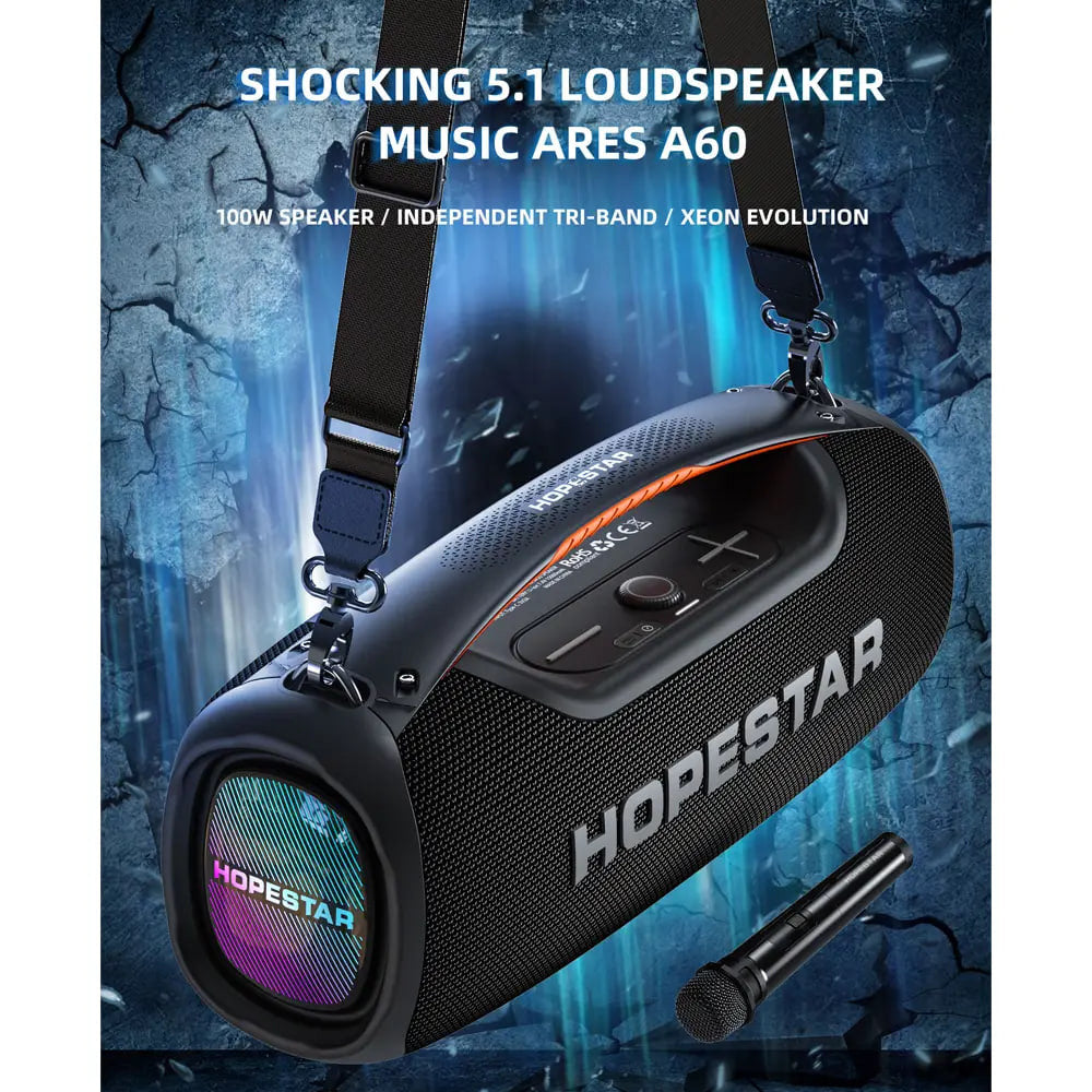 §Портативна колонка — Hopestar A60 — Green Camo