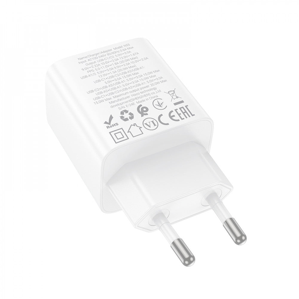 Home Charger | 20W | 2PD | 2U Hoco N55