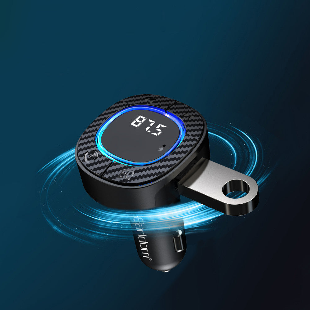 Fm Modulator MP3 Car Charger 3.0A 1U 1C Earldom ET-M106