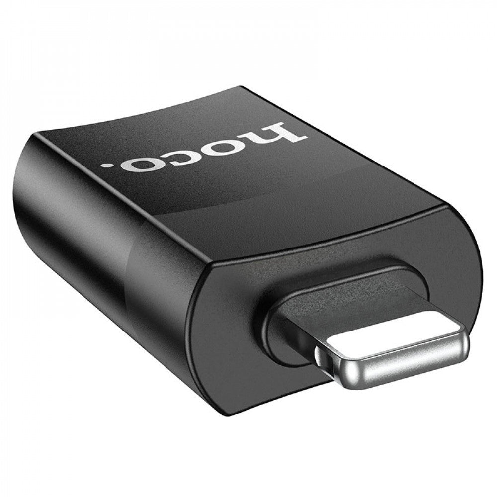 Adapter Lightning To USB 2.0 – Hoco UA17 – Black