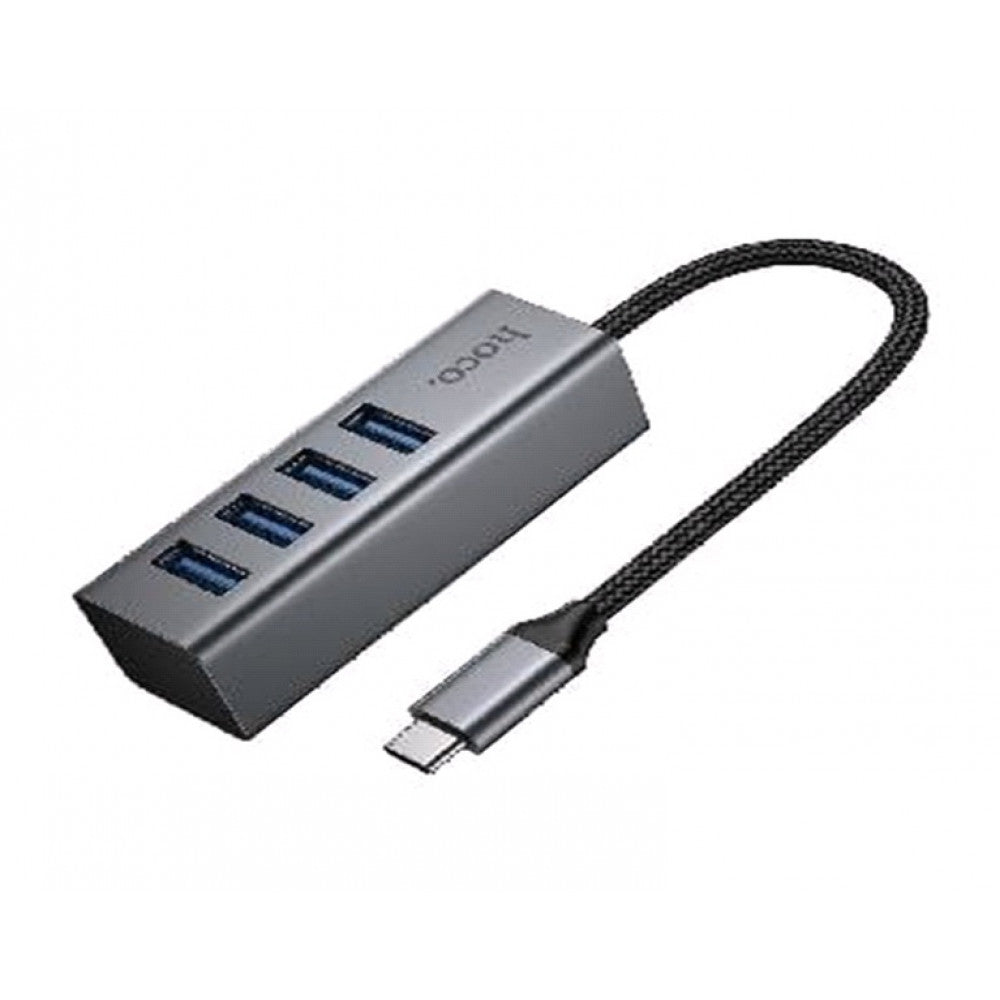 USB HUB : USB C To 4 USB — Hoco HB1C