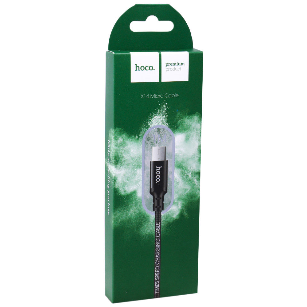 Cable Micro 2A (1m) – Hoco X14 – Black