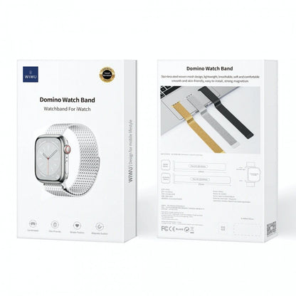 Ремінець Wiwu Wi-WB002  Apple Watch 42 44 45 49 mm — Silver