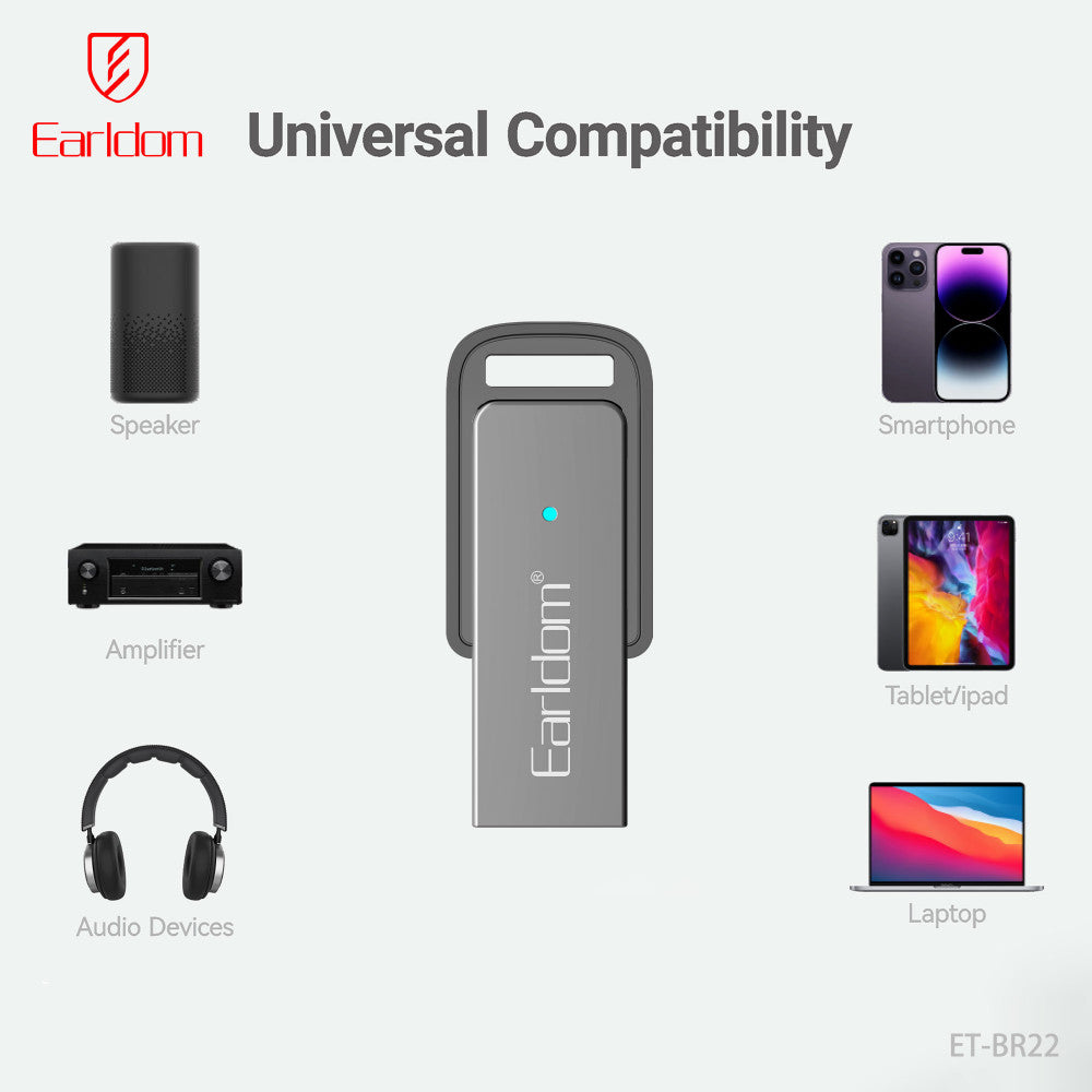 Bluetooth Audio Receiver Earldom ET-BR22