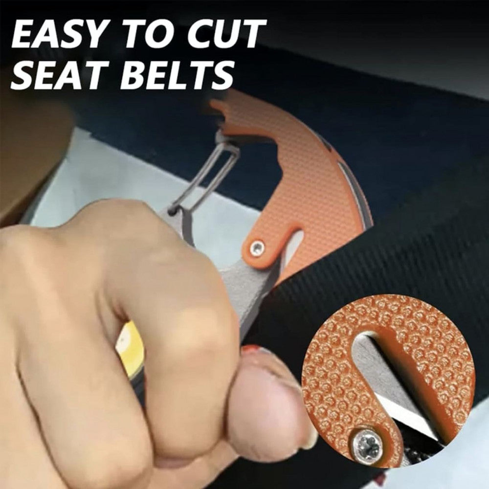 Аккумуляторный LED фонарик W5147 с Type-C (7 режимов, прикуриватель, карабин, нож, магнит)