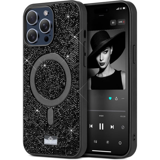 Накладка Чехлы Bling World Rock Case With MagSafe — iPhone 17 Air — Black