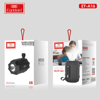 Портативна колонка Earldom ET-A16  — Black