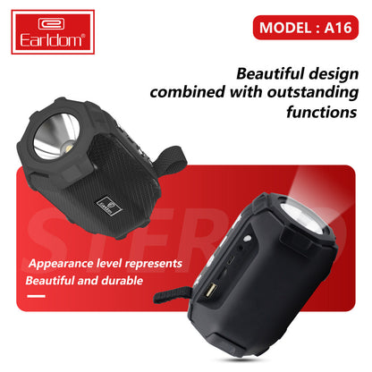 Портативна колонка Earldom ET-A16  — Black