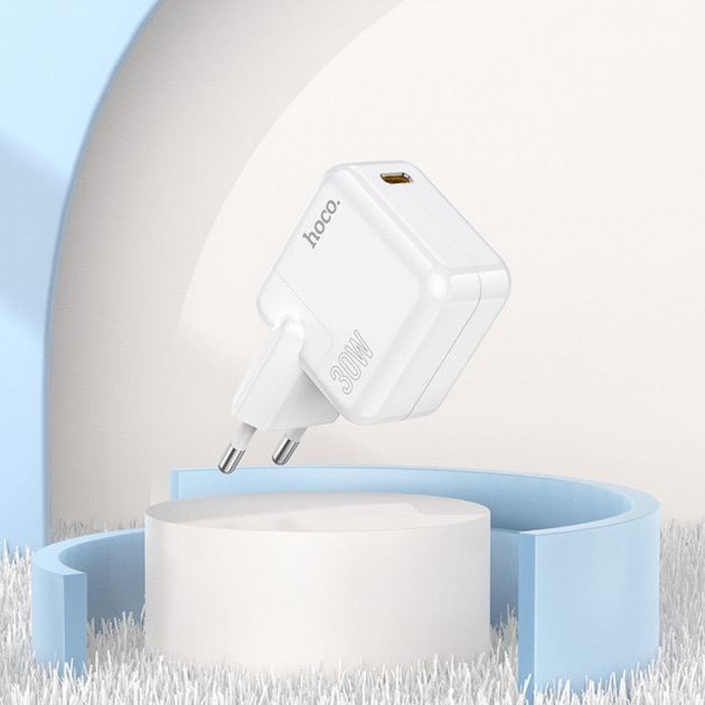 Home Charger | 30W | PD | QC3.0 – Hoco C112A – White