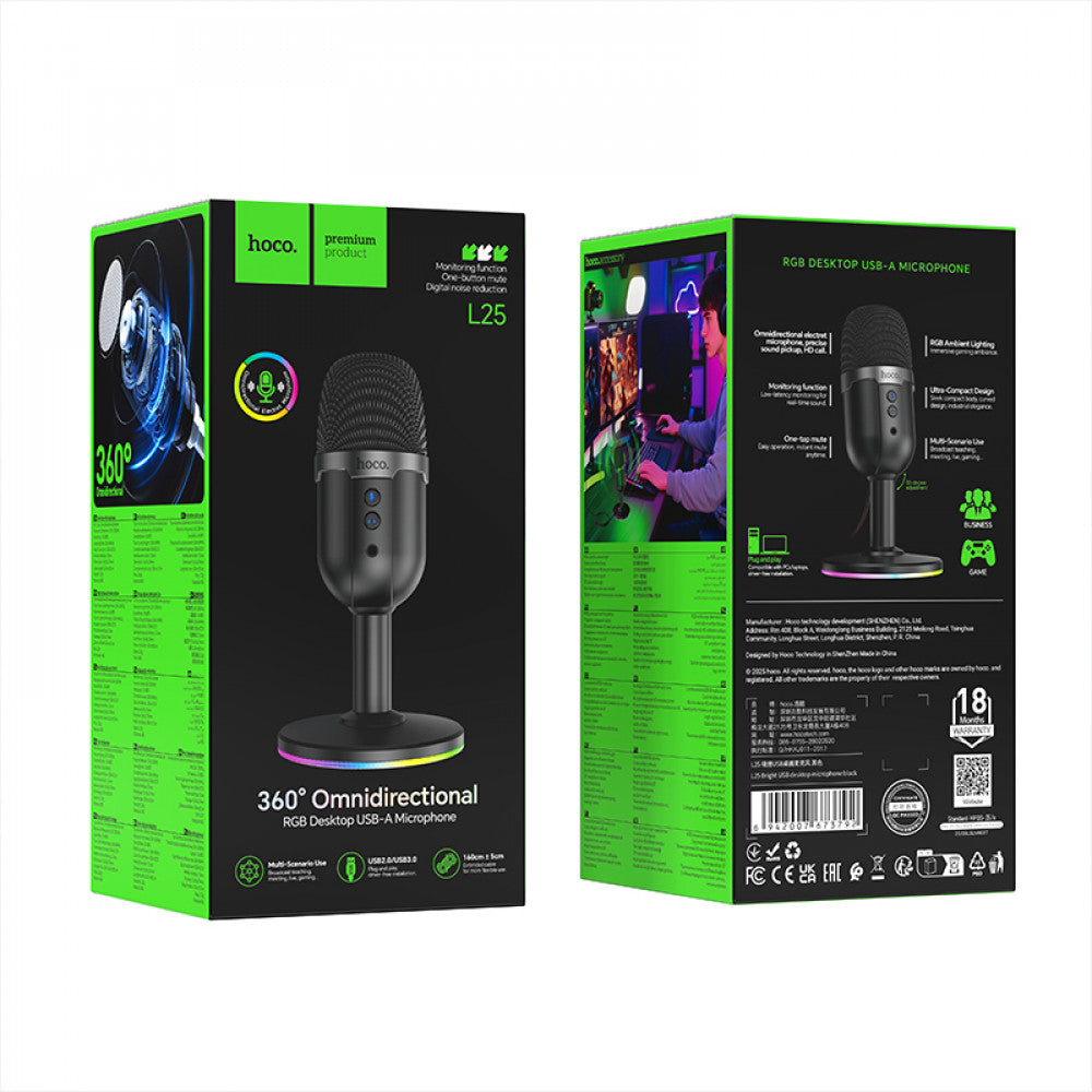 Microphone Hoco L25