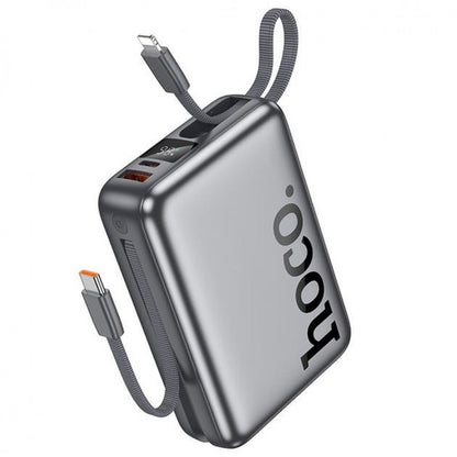 Power Bank 20000 mAh | 22.5W+PD20W — Hoco Q39 — Metal Grey