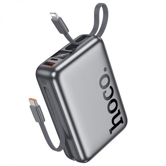 Power Bank 20000 mAh | 22.5W+PD20W — Hoco Q39 — Metal Grey