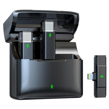 Wireless microphone for Lightning phone Veron EP033AH2-L with charging case