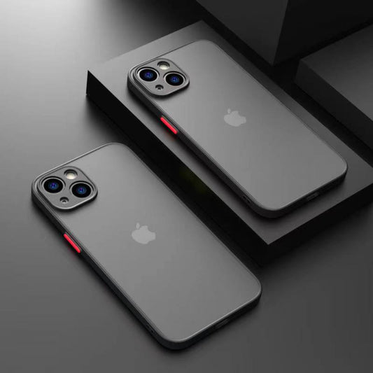 Накладка Чехлы Matte TPU Plastic Case  iPhone 7 — Black